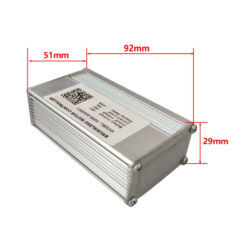 Nulkomma 48V 18A Brushless Motor Controller X055-AAM001 Electric Bicycle Scooter Speed Controller with KDS Protocol Display