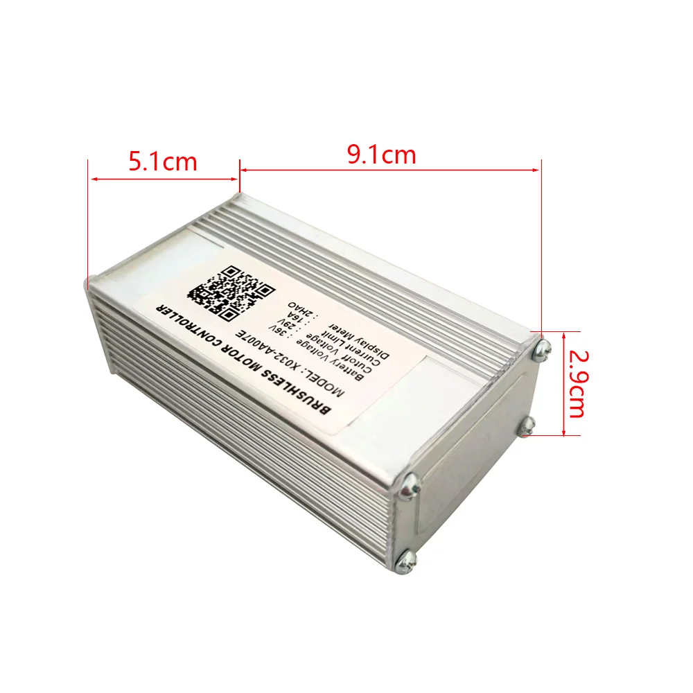 Nulkomma X032-AA007E 36V 16A Ebike Brushless Motor Controller for 2HAO Protocol Electric Scooters Speed Parts MTB Fat Bikes