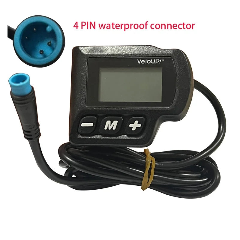 Nulkomma  VELOUP KD58C EBike LCD Display 36V Electric Bike Conversion Kit Mountain Bike Accessories Bicycle Speed Control Panel
