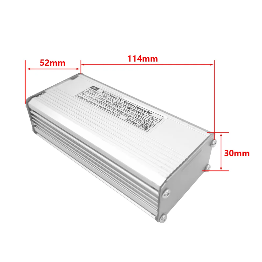 Nulkomma Brushless Motor Controller JH4AJ3012DZXQS-W 48V 28A E-Bike Scooter Universal E-Bike Conversion Kit Bicycle Speed Controller