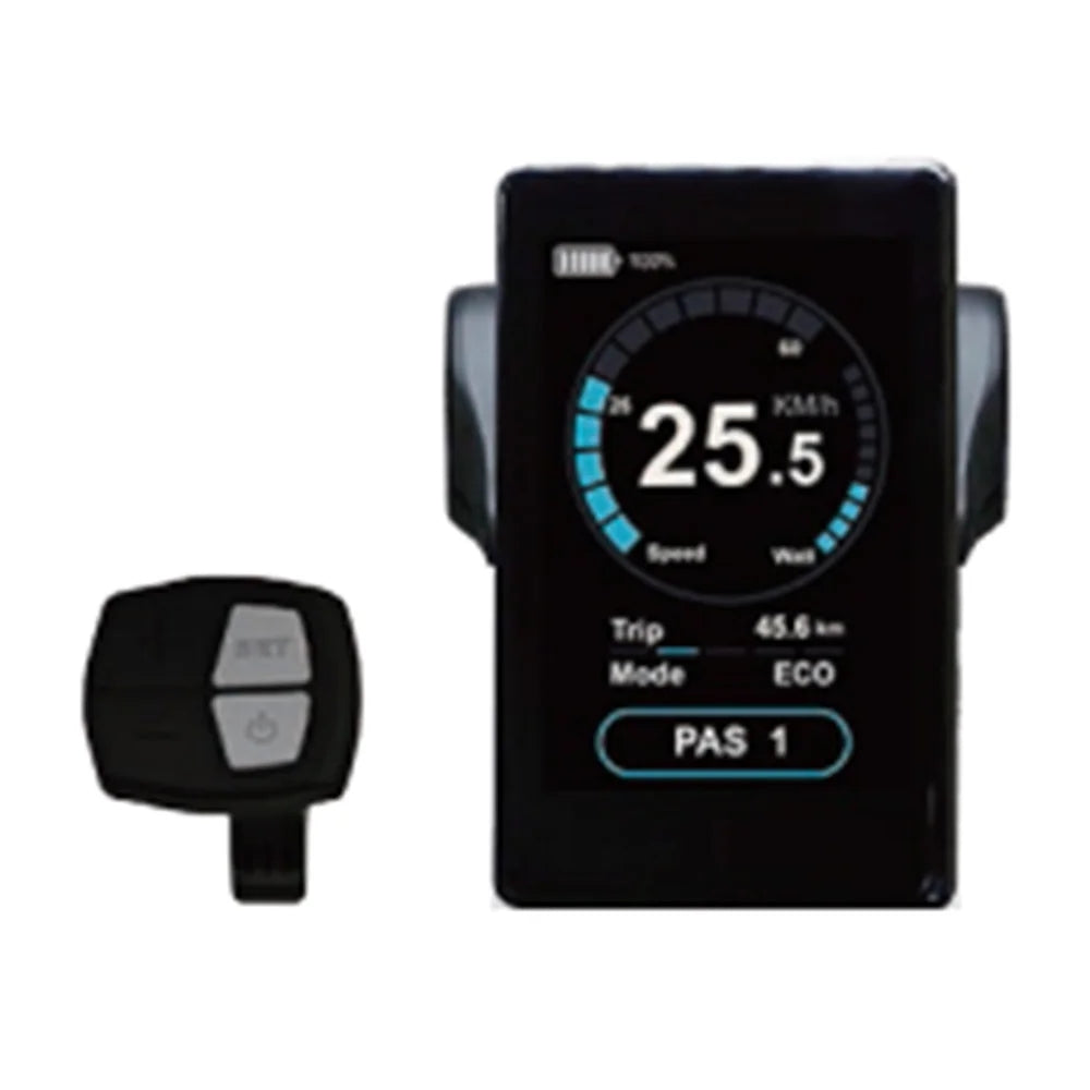 Nulkomma C900E LCD Display for EBIKE Speed Controller Meter 48V Electric Bike Accessories Bicycle Screen MTB Instrumentation