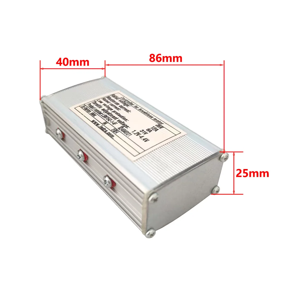 Nulkomma LSW1542-1-6F 36V 12A Electric Bike Brushless Motor Controller for Electric Scooters MTB Accessories Speed Controller Speed Parts