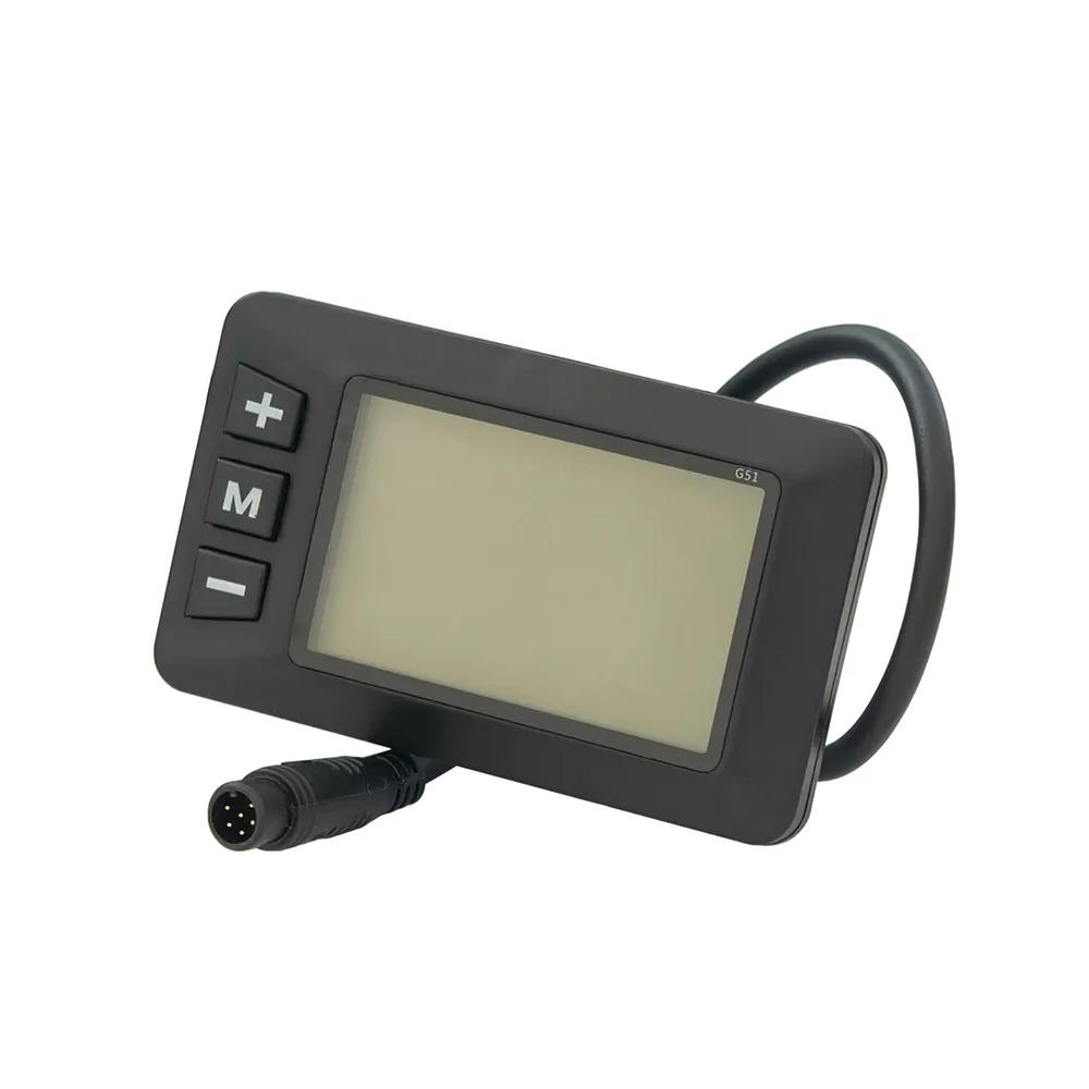 Nulkomma Electric Bike LCD Display G51 6pin 36V Speeds Controller Panel For Fat Bike MTB Electric Scooter Accessories