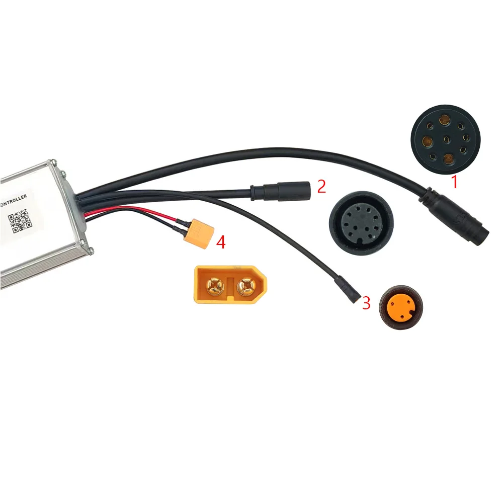 Nulkomma Ebike Brushless Motor Controller 48V 20A Speed Controller X110-AAB001 J Agreement for Electric Bicycle Scooter Motorcycle