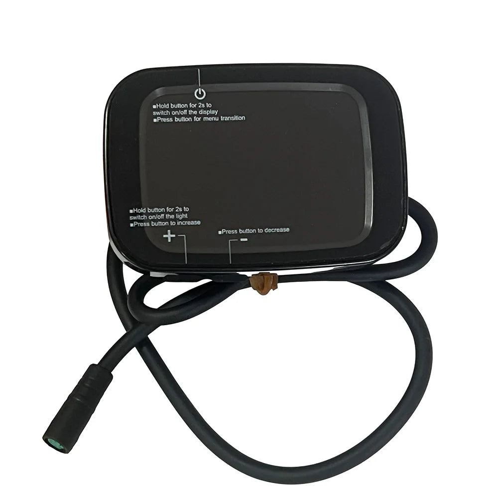 Nulkomma YL81C LCD Display Ebike Accessories 48V Bike Odometer for Electric Bike Variable Speed Bicycle Instrumentation Yolin