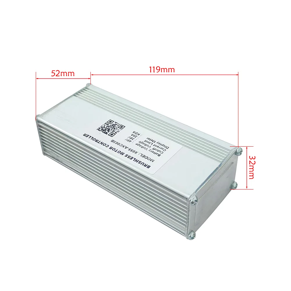 Nulkomma  X055-AXC003B 48V 20A Ebike Brushless Motor Controller for KDS Protocol Electric Scooters Speed Parts MTB Fat Bikes