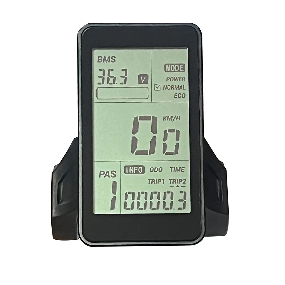 Nulkomma C600E LCD 36V 48V Display for Ebike Accessories Electric Bike Speedometer Mountain Bike Speed Control Panel