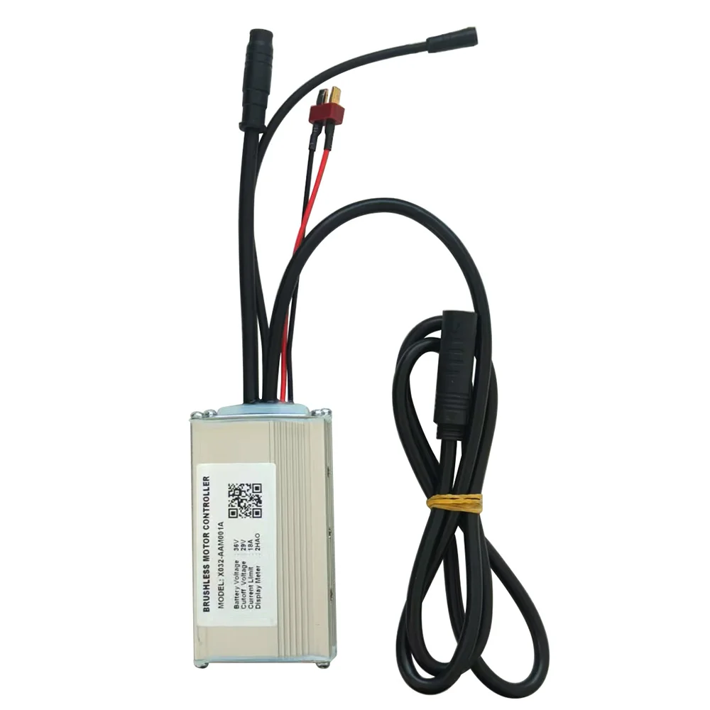 Nulkomma Electric Bike Brushless Motor Controller X032-AAM001A 36V 18A for 2HAO Protocol Display Electric Scooters MTB Speed Controller