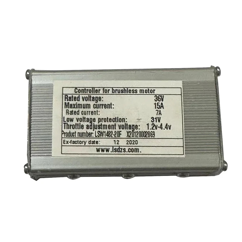 Nulkomma LSW1482-20F 36V 15A EBIKE Brushless Motor Controller Electric Bike Accessories Mountain Bike Speed Controllerller