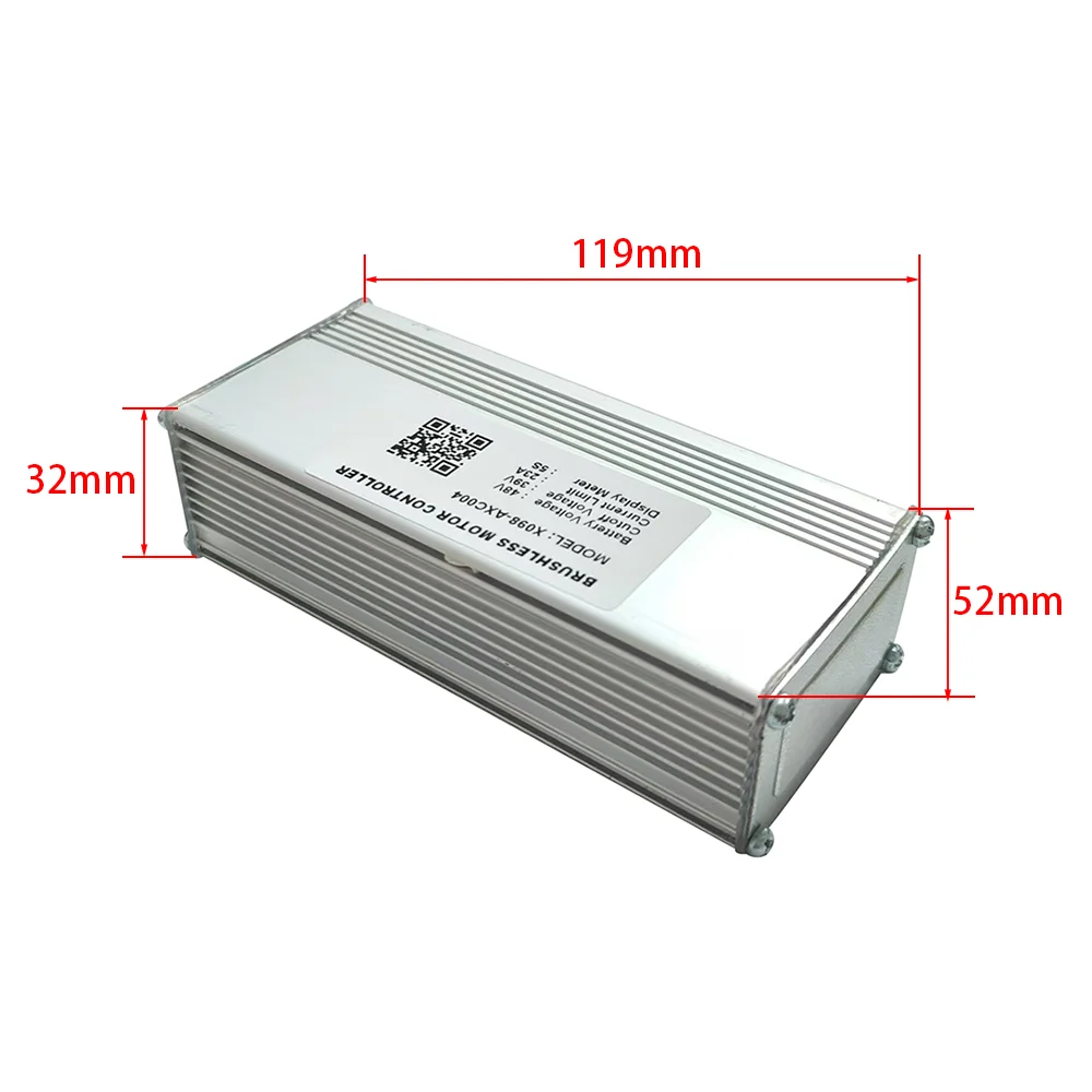 Nulkomma X098-AXC004 48V 23A Brushless Motor Controller for 5S protocol Ebike Speed Parts Electric Scooter MTB Fat Bikes Speed Controller