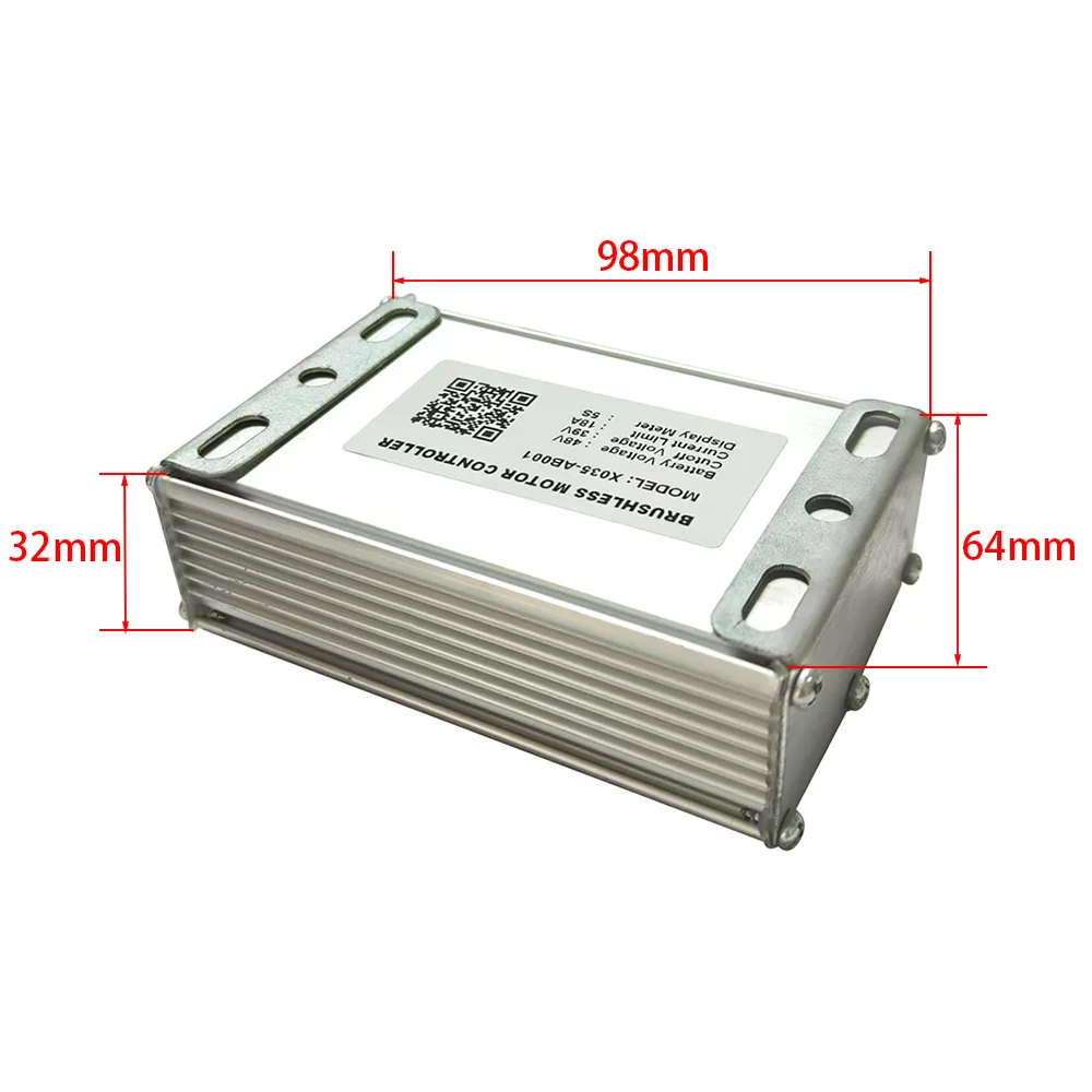 Nulkomma X035-AB001 Ebike Brushless Motor Controller 48V 18A for 5S Protocol Electric Scooters MTB Ebike Accessories Speed Controller