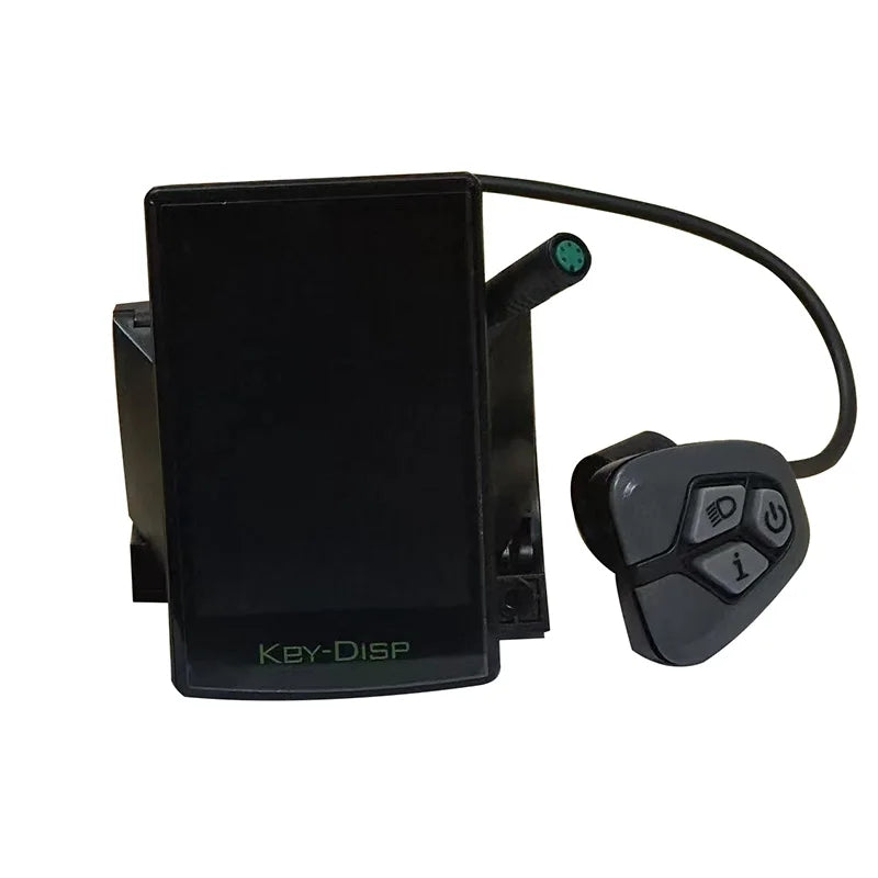 Nulkomma  KD718 EBike LCD Display Electric Bike Conversion Kit 36V 48V Bicycle Accessories 5-Hole Female Connector Meter MTB Control Panel