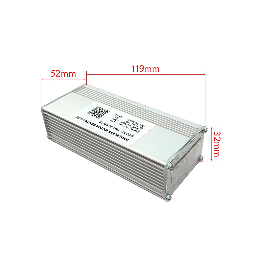 Nulkomma  Ebike Brushless Motor Controller 48V 22A Speed Controller for 2HAO General X863-AXC003B for Electric Bicycle Scooter Motorcycle