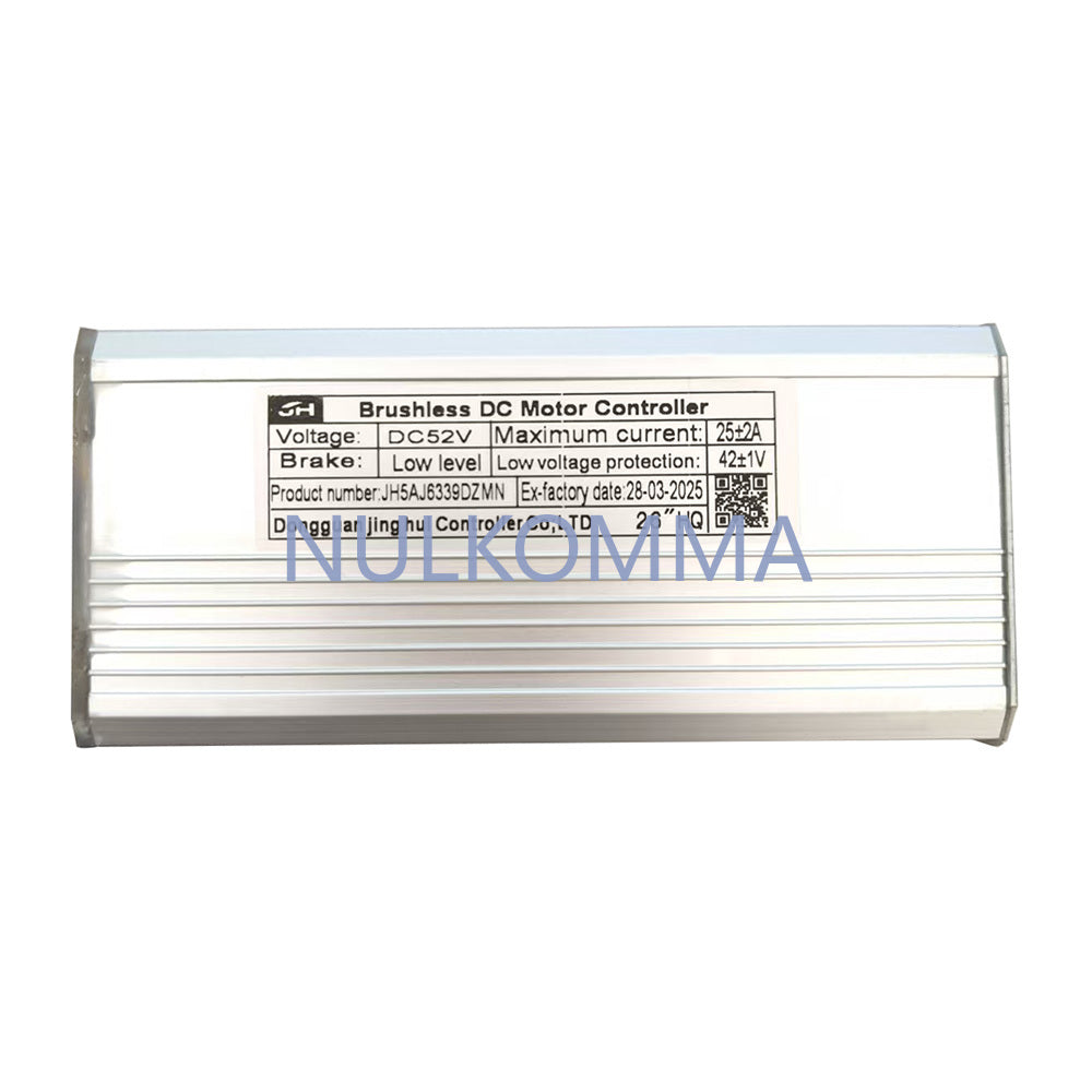 NULKOMMA Ebike Motor Brushless Controller JH5AJ6339DZMN  52V Speed Controller For Electric Bicycle Scooters Fat Tire Bikes Mountain Bikes