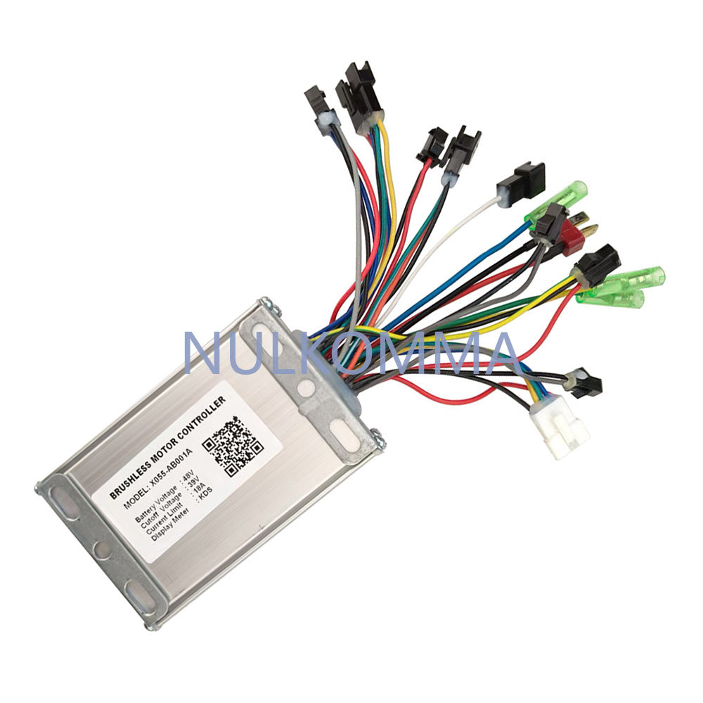 E-Bike Brushless Motor Controller X055-AB001A 48V 18A Electric Bicycle Conversion Kit Mountain Bike Parts For KDS Meter