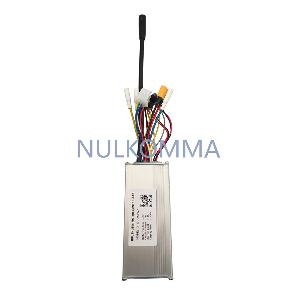 NULKOMMA Brushless Motor Controller X107-AXC002A 48V 15A E-Bike Scooter Universal E-Bike Conversion Kit Bicycle Speed Controller