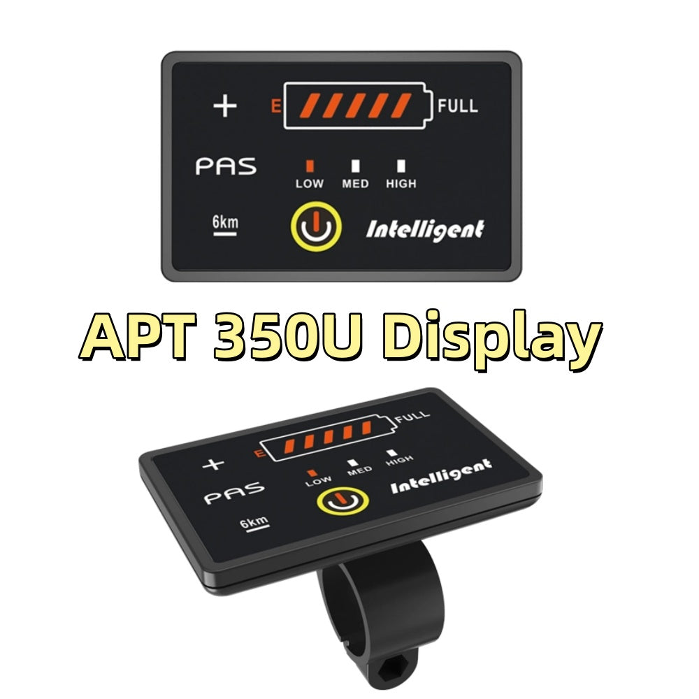 Nulkomma APT 350U LED Display Meter 5S Protocol Waterproof Ebike Speed Control Panel
