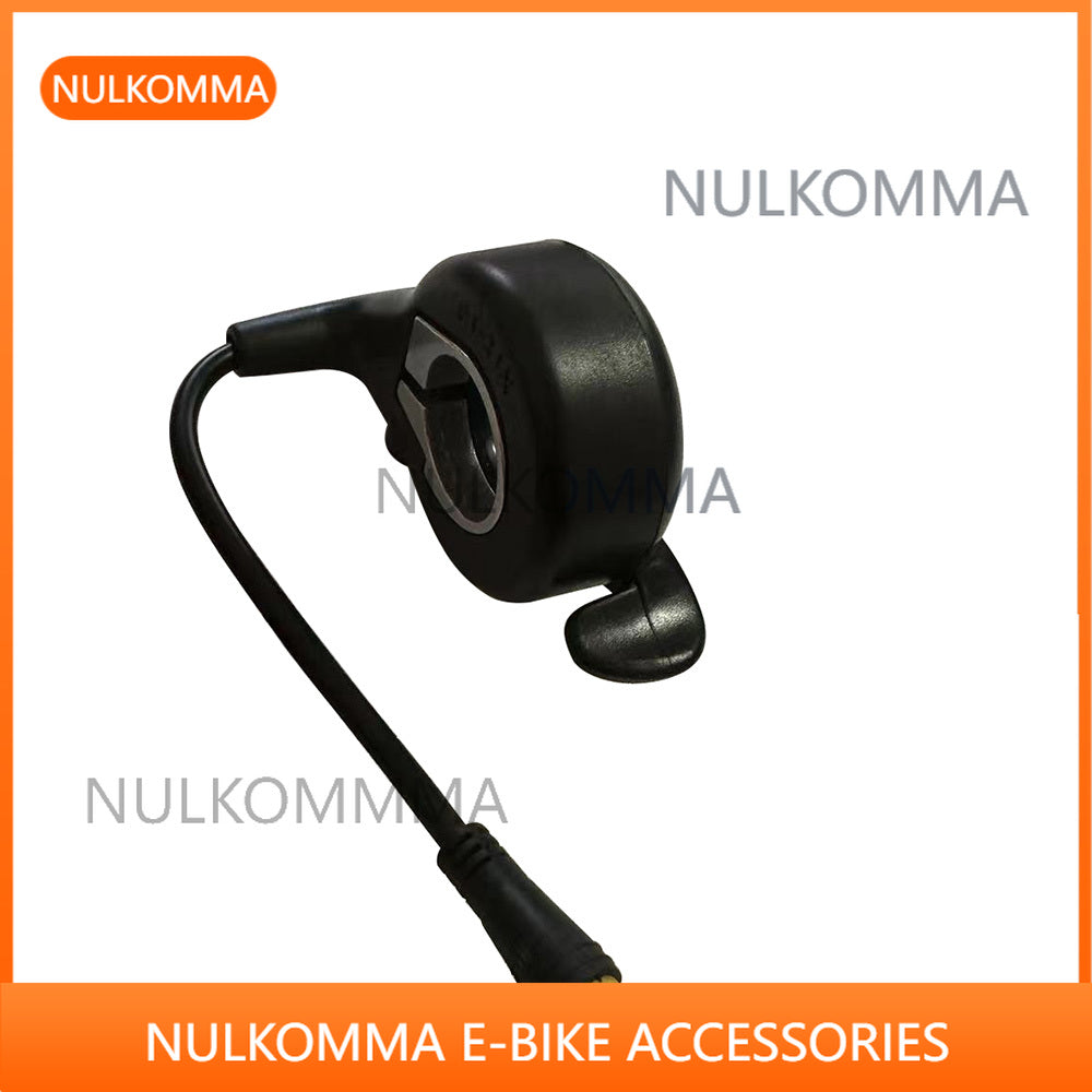NULKOMMA EBIKE-Thumb Throttle Speed Control for Electric Bike, Handle Assembly, Universal E-bike Accessories, 2.2cm