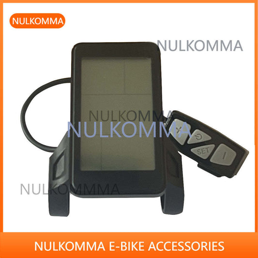 C600E EBike LCD Display 36V 48V E-Bike Accessories Electric Bike Scooter Speed Control Panel For 5S Motor Controller
