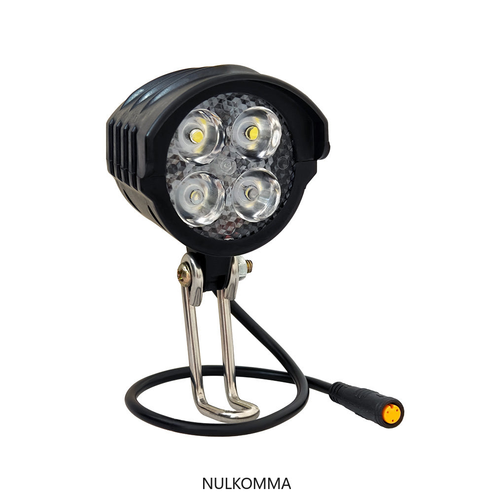 NULKOMMA Ebike LED Light Electric Bike Headlight Kit Front Rear Lamp with Horn 36V 48V Mountain Bike Accessories Bicycle Lights