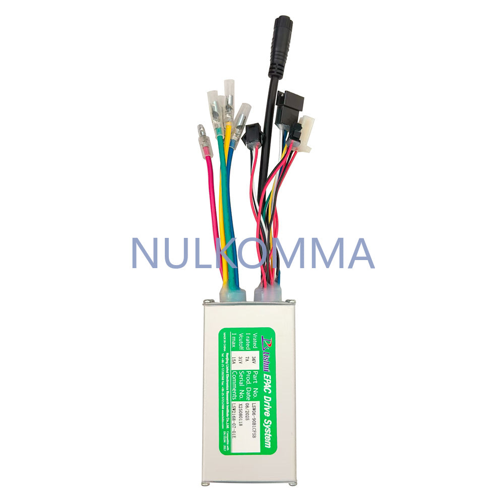 Ebike Brushless Motor Controller LSW06-90B1CFSB 36V 15A Suitable for Electric Bicycles Scooters Fat-Tire Bikes Speed Controller