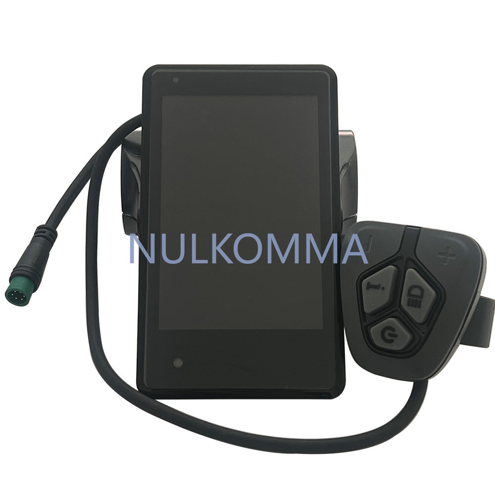 NULKOMMA Ebike LCD Display Screen Speedometer Bike Speed Control Panel KD718 36V 48V Key Disp Meter for HIMIWAY Bicycles Accessories
