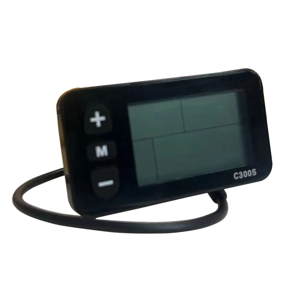 Nulkomma C300S LCD 36V 48V Display E-Bike Variable Speed Bike Electric Motorcycle Speedometer Mountain Bike Speed Control Panel