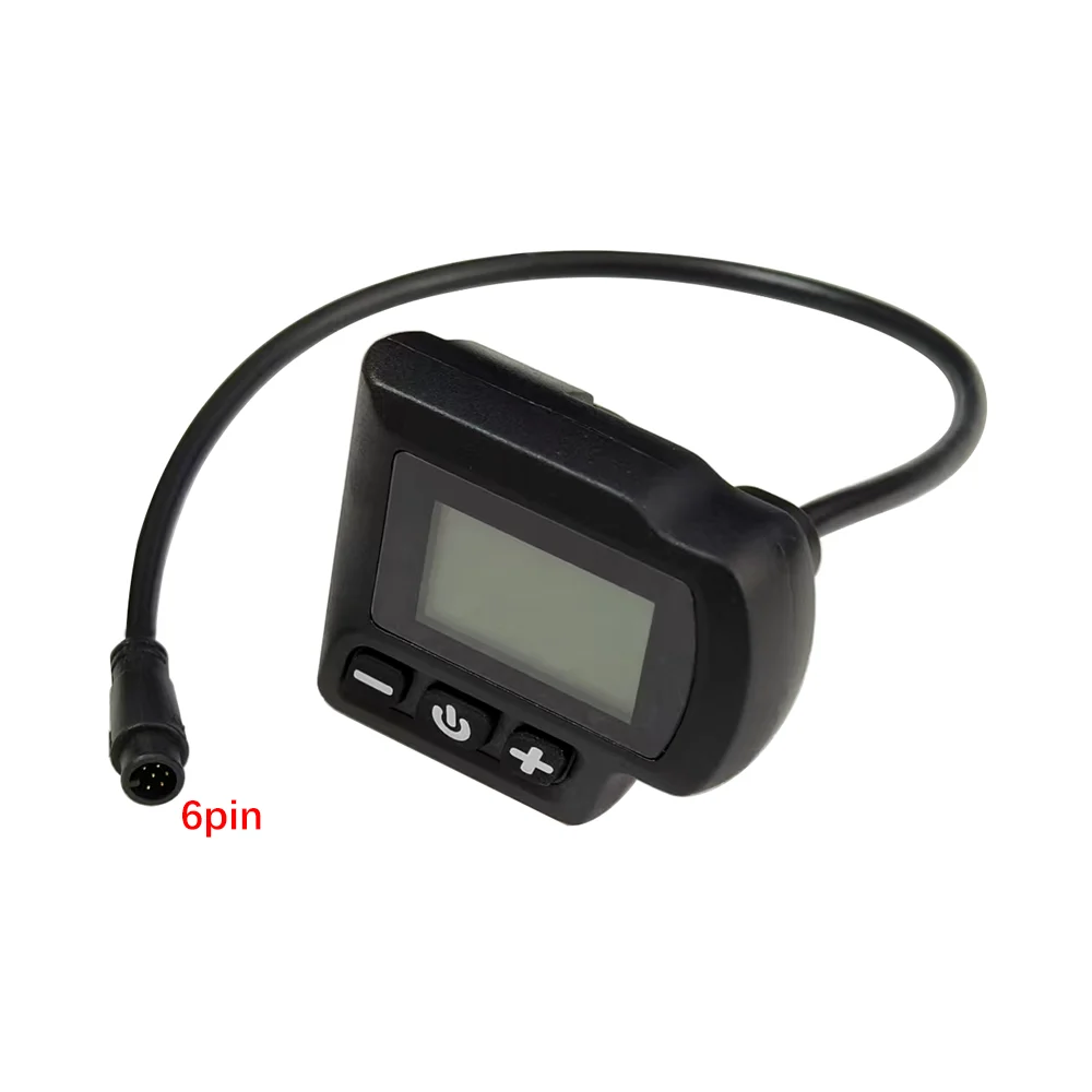 Nulkomma VINKA Electric Bike LCD Display Screen Meter KD58C 6pin Male Connector 36V/48V Speed Controller Panel For Engwe Ebike Parts