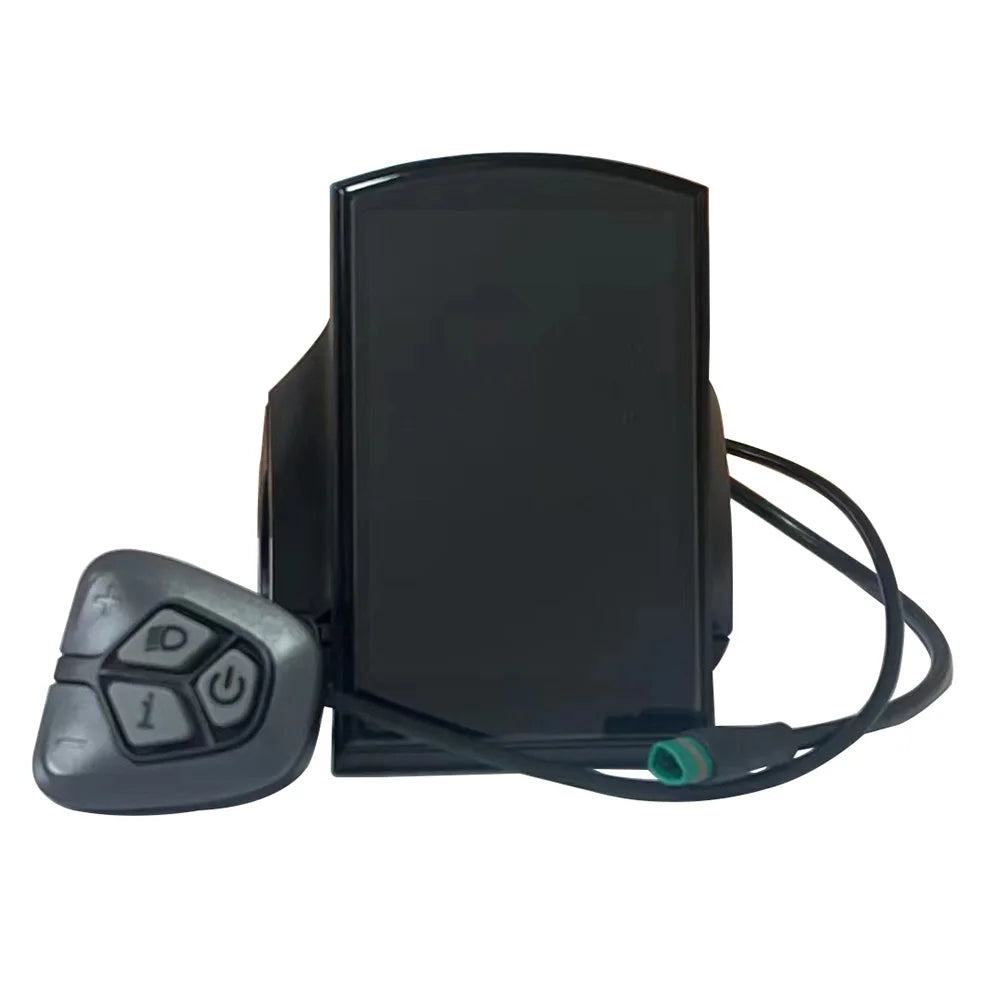 Nulkomma  Electric Bicycle Instrument Controller, EBIKE LCD Display, Triangle Head Display, Bafang DPC18, 48V