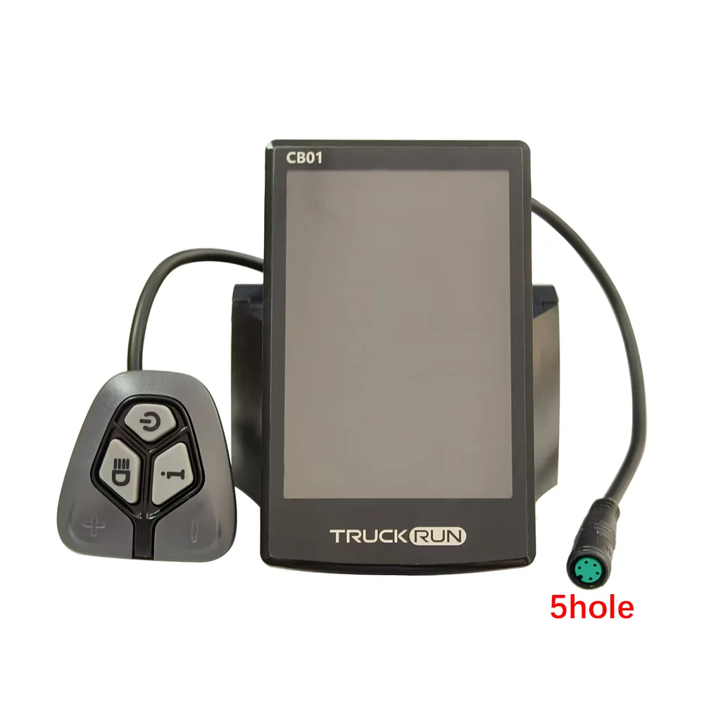 Nulkomma Electric Bike LCD Display KD718 36V/48V 5Hole Speedometer USB interface for Ebike MTB Fat Bike Accessories