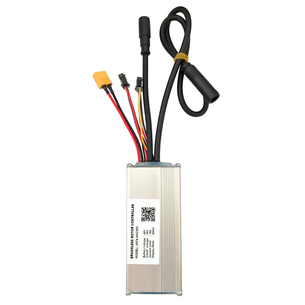 Nulkomma 48V 18A Brushless Motor Speed Controller X074-AXC003 Suitable for Screen KDS E-bike Accessories Ebike Speed Controller