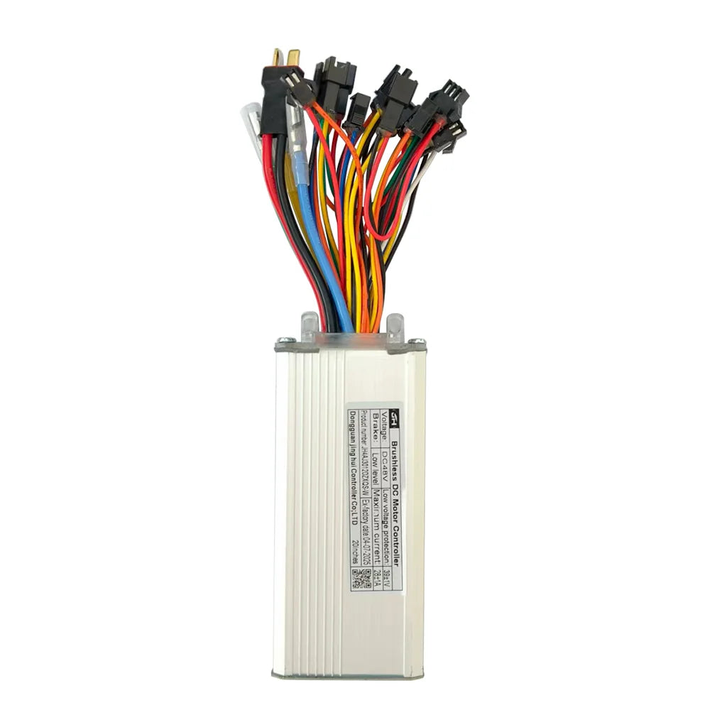 Nulkomma 48V 28A Brushless Motor Speed Controller Suitable for Screen KDS E-bike Accessories Ebike Speed Controller