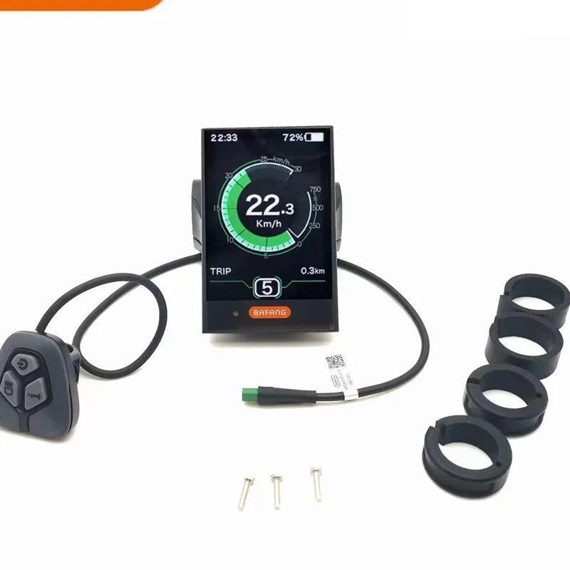 Nulkomma BaFang DPC18-CAN LCD Display Triangular plug 36V 48V E-bike Controller for e-bike Accessories Bicycle for BaFang Motors