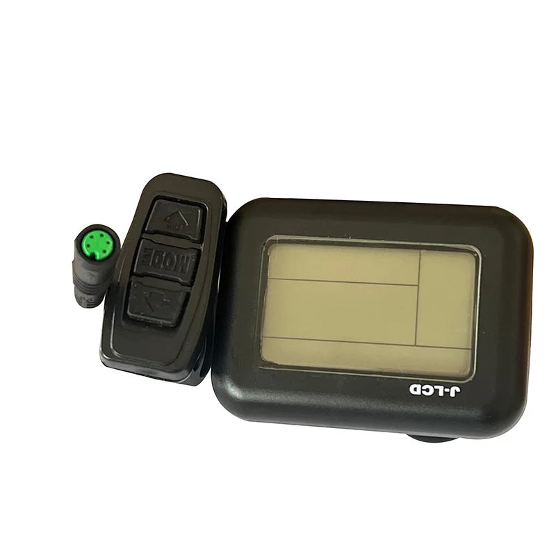Nulkomma Ebike J-LCD Display 36V for MTB Bicycle Accessories Electric Bike Speed Screen King Meter Ebike display 5-Hole Female connector