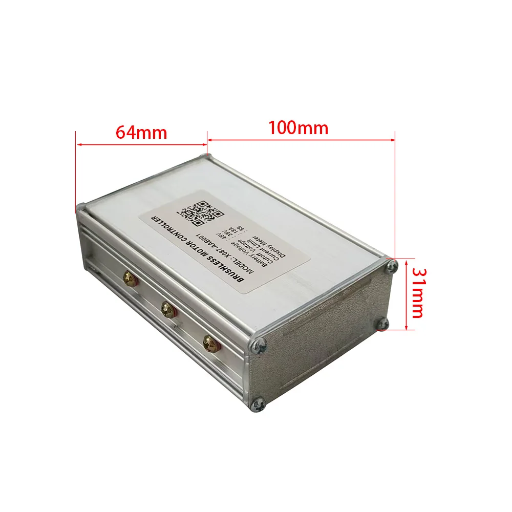 Nulkomma Electric Bike Brushless Motor Controller X087-AAB001 48V 18A for 5S Protocol Display Electric Scooters MTB Speed Controller