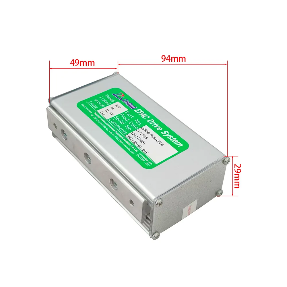 Nulkomma  Ebike Brushless Motor Controller LSW06-90B1CFSB 36V 14A for Electric Scooters Fat Bike MTB Ebike Speed Controller