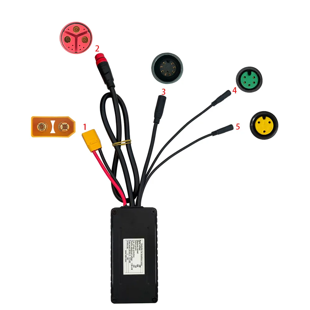 Nulkomma  Electric Bicycle Brushless Motor Controller LSW1838-13ES 48V 19A for Electric Scooters Fat Bike MTB Ebike Speed Controller