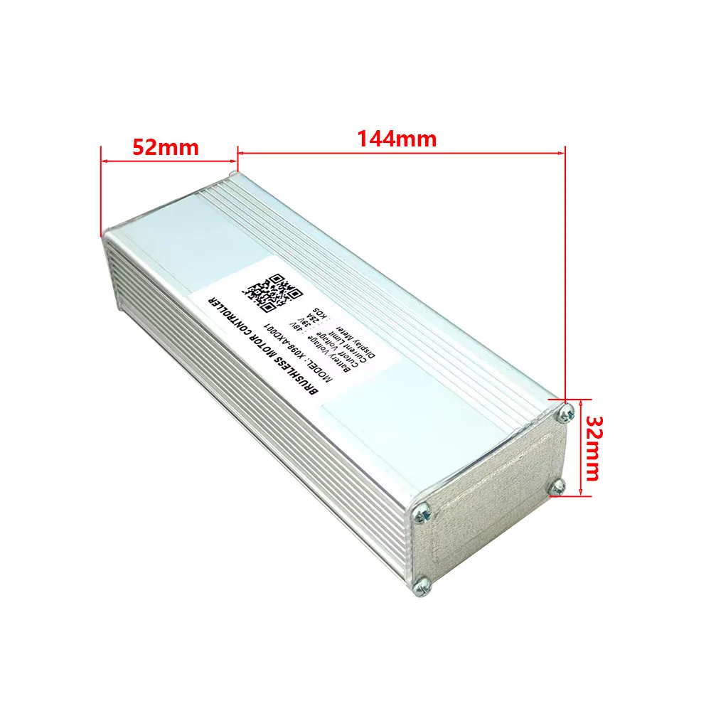 Nulkomma E-bike Brushless Motor Controller X098-AXD001 48V 25A for KDS Protocol Display for Electric Scooters MTB Fat Bikes Accessories