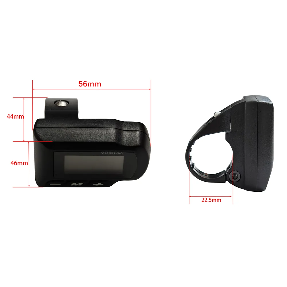 Nulkomma EBike Display Screen Meter VINKA KD58C 36V/48V 6pin waterproof connector MTB Accessories Bicycle Speed Control Panel