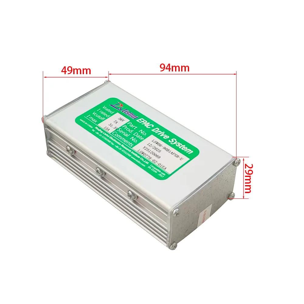 Nulkomma Brushless Motor Controller LSW0778-02-01EA 36V 15A E-Bike Scooter Universal E-Bike Conversion Kit Bicycle Speed Controller
