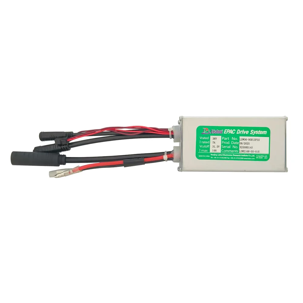 Nulkomma  Ebike Brushless Motor Controller LSW06-90B1RFSS 36V 14A for Electric Scooters Fat Bike MTB Accessories Speed Controller
