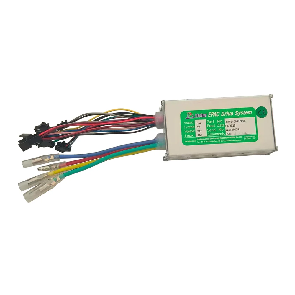 Nulkomma Customisation Electric Bicycle Brushless Motor Controller for Electric Scooters Fat Bikes and MTB Speed Controller