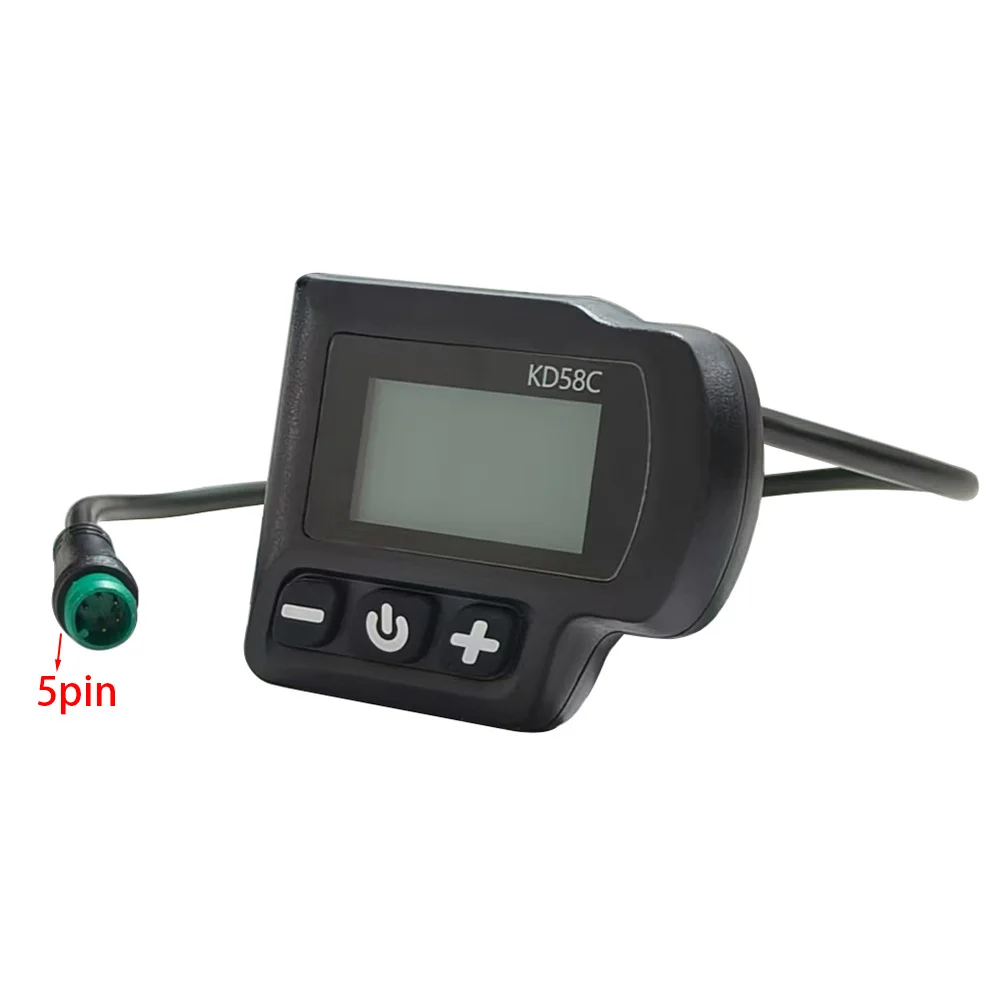 Nulkomma Electric Bicycle LCD Display KD58C 5pin 36V 48V Speed Controller For MTB Electric Scooter Engwe Bike Accessories