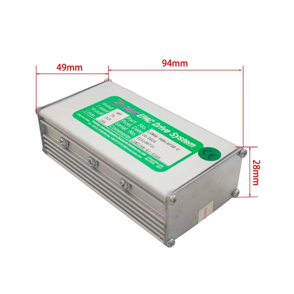 Nulkomma Brushless Motor Controller for Ebike LSW06-90B1AFSB-U 36V 15A Display Speed Controller for Electric Scooters and MTB