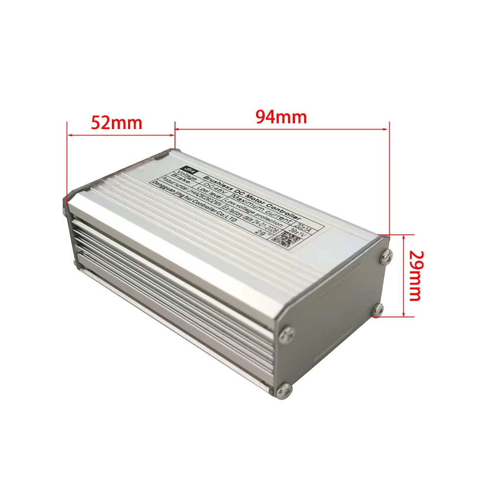 Nulkomma JH4AZ6029DZMN Brushless Motor Controller 48V 20A Lithium-Ion Sine Wave E-Bike Speed Controller Suitable for Electric Bicycles