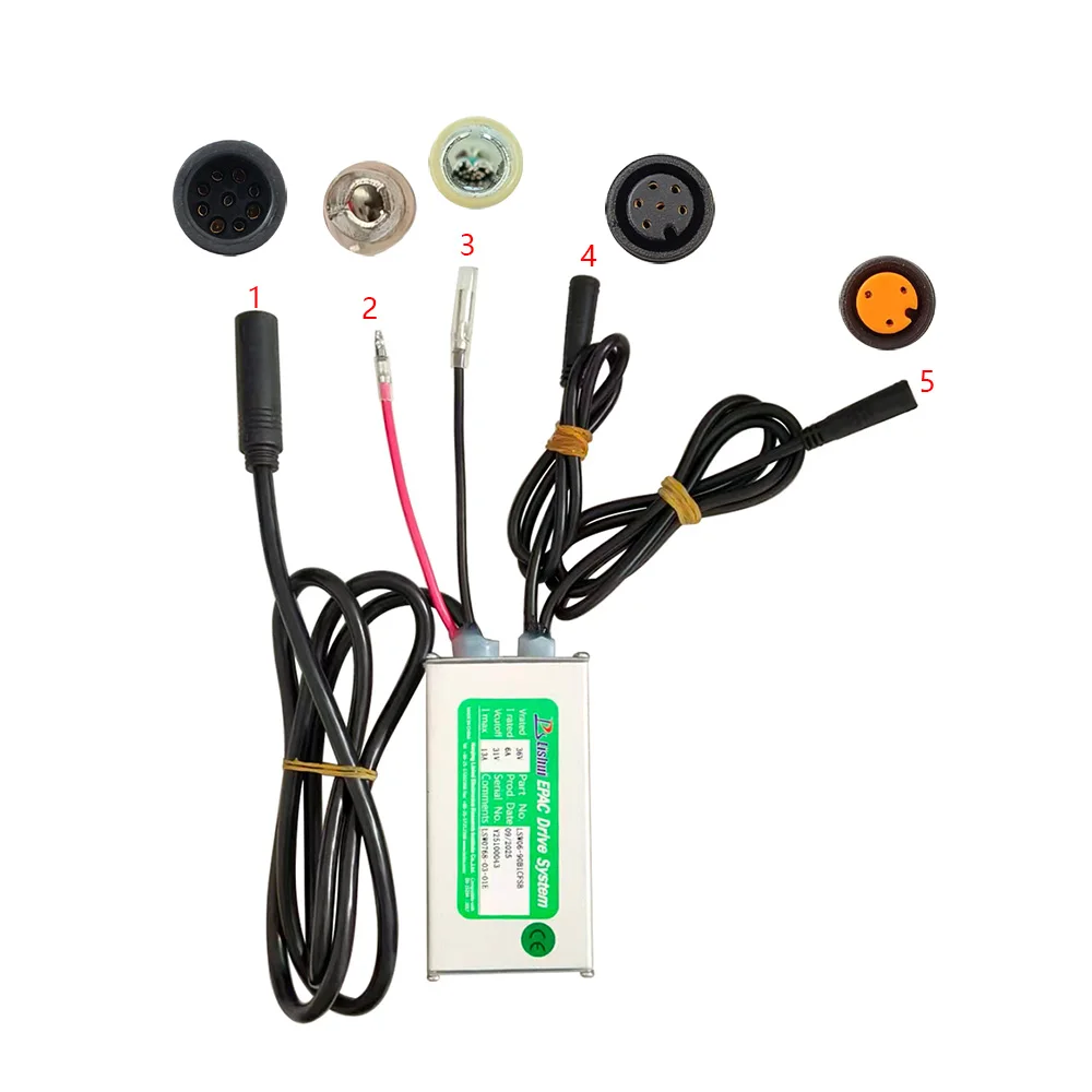Nulkomma Ebike Brushless Motor Controller LSW06-90B1CFSB 36V 13A for Electric Scooters Fat Bike MTB Accessories Speed Controller