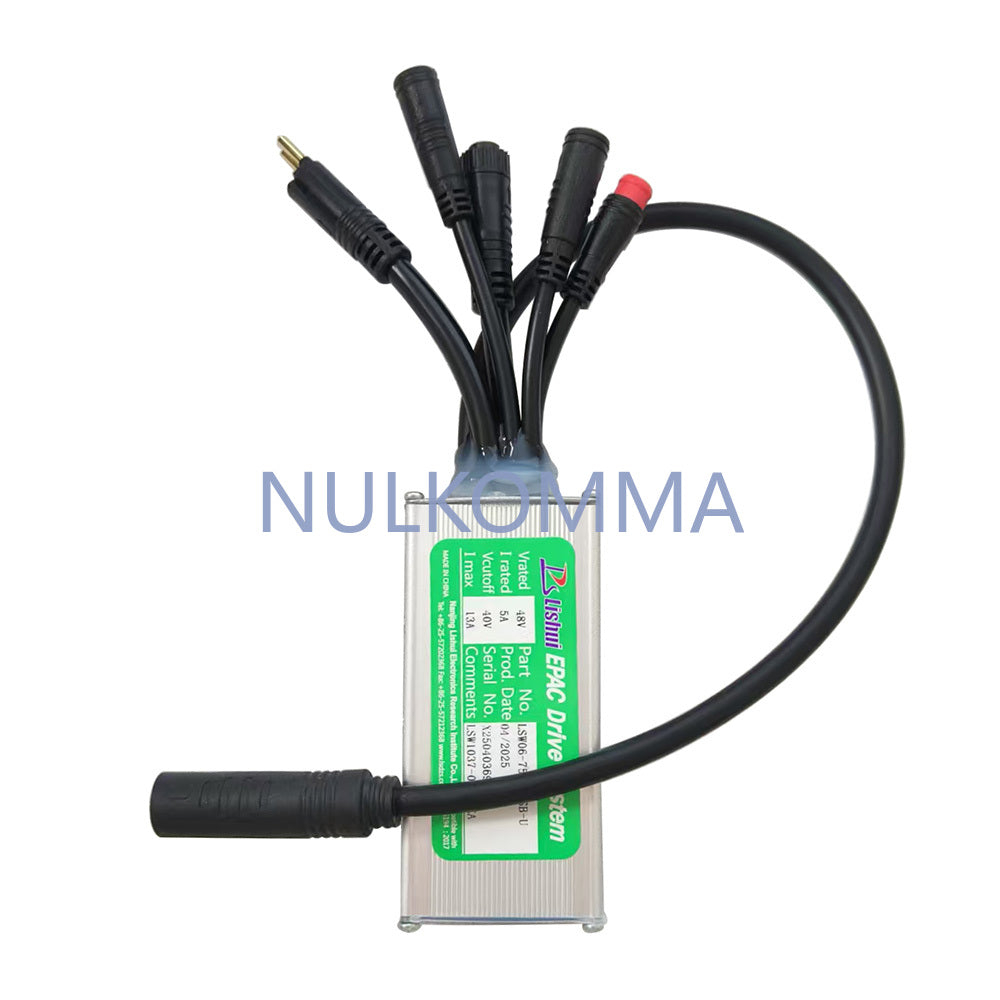 Ebike Brushless Motor Controller LSW06-75L2AFSB-U 48V 13A for 5S Protocol Electric Scooters MTB Accessories Speed Controller