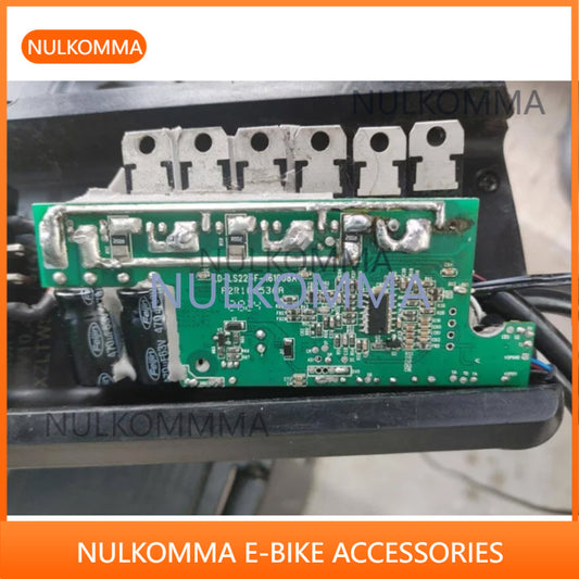 NULKOMMA Ebike Brushless Motor Controller PCB LSW768-62-6F 36V Suitable for Electric Bicycles Scooters Fat-Tire Bikes Speed Controller