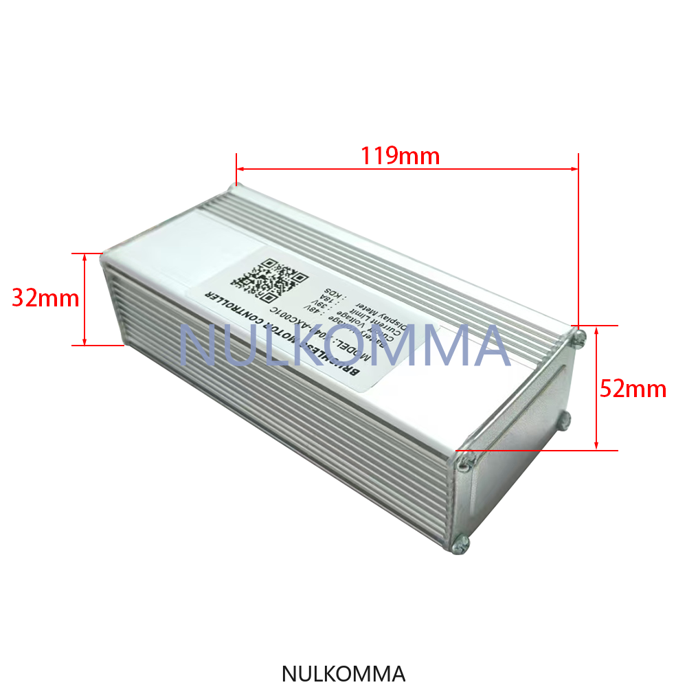 NULKOMMA Electric Bicycle BrushlessMotorController X040-AXC001C 48V 18A for ElectricScooters MTB EbikeAccessoriesSpeedController