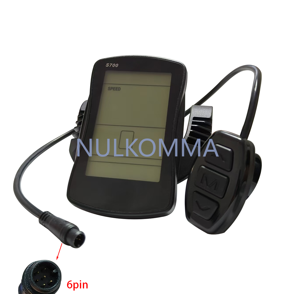 Electric Bike LCD Display S700 6pin 48V Speed Controller For MTB Electric Scooter Ebike Accessories Speed Control Panel